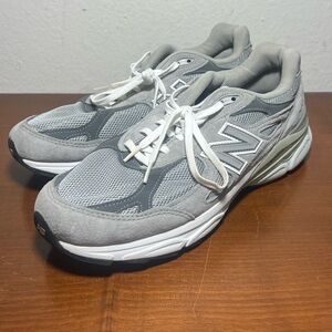 New Balance 990v3 MiUSA Grey Made in USA Size 10.5